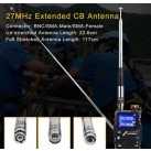 BAOFENG vb cihazlara SMA dişi anten 23 cm den 130 cm ye uzatmalı. ÜST KALİTE